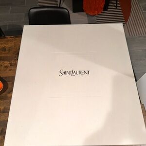 Saint Laurent Ivory Accent Box